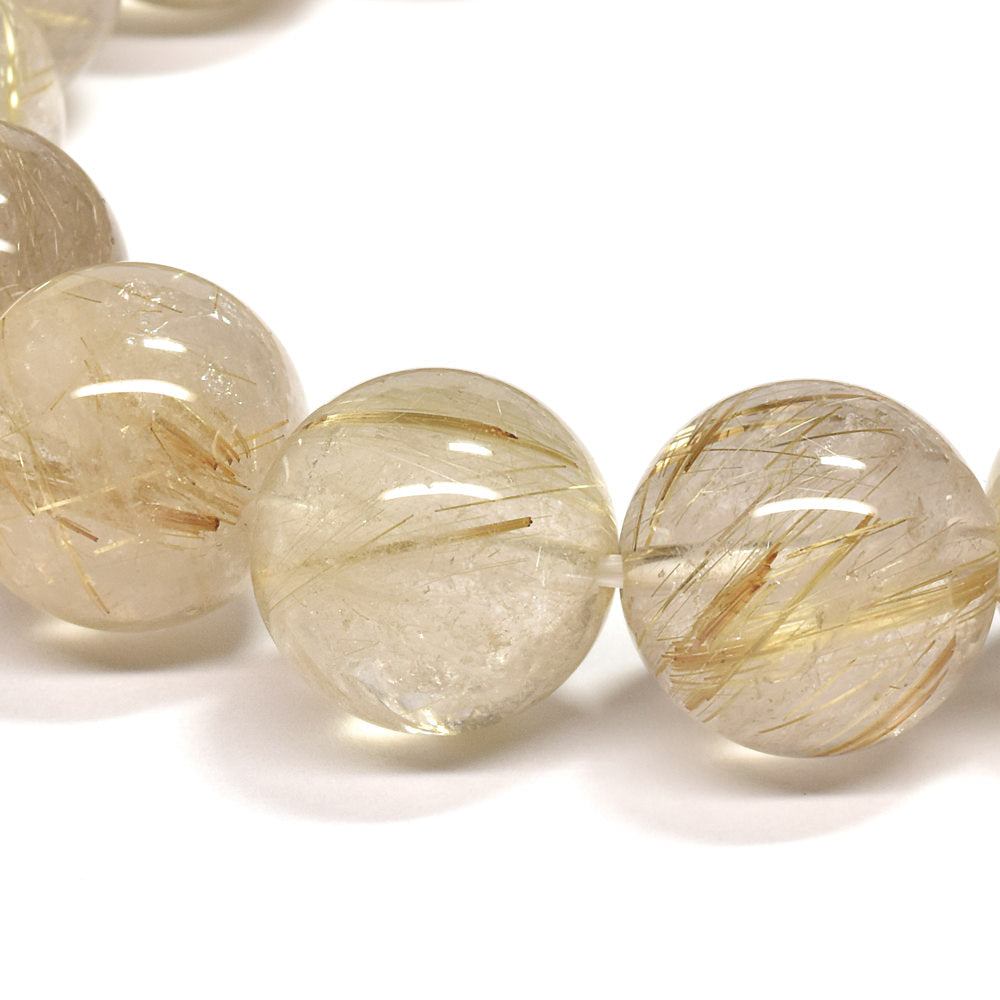 ゴールドルチルクォーツ ブレスレット 13-13.5mm #RL069