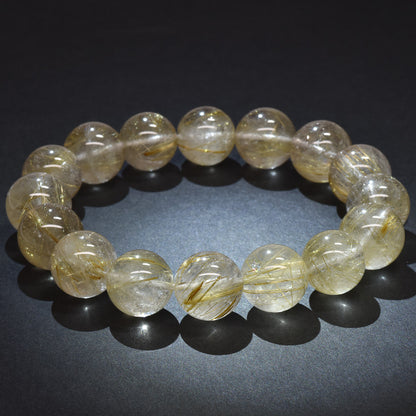 ゴールドルチルクォーツ ブレスレット 13-13.5mm #RL069