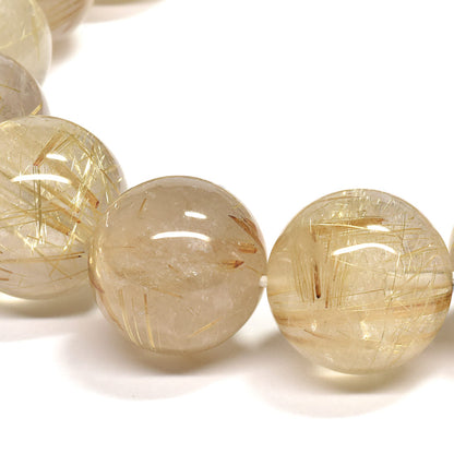 ゴールドルチルクォーツ ブレスレット 14-14.5mm #RL070