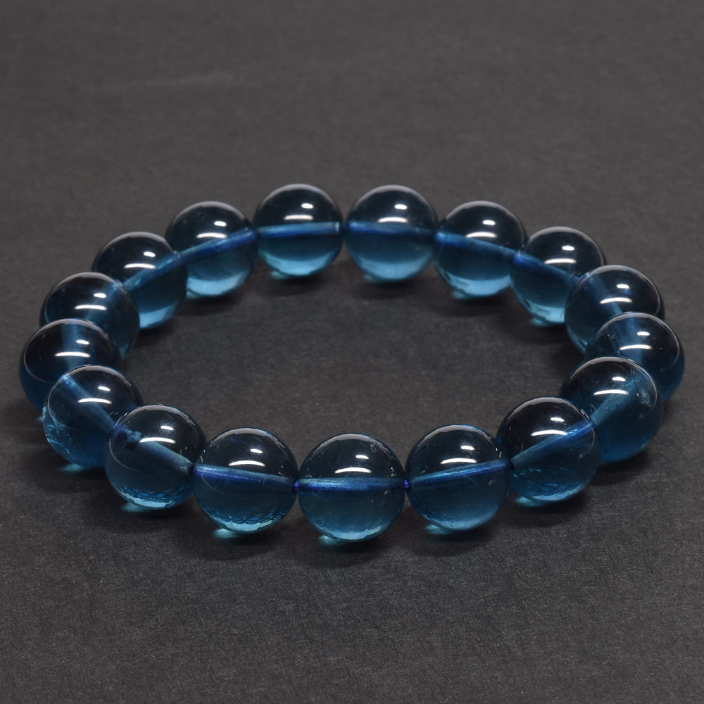 ブルーフローライト ブレスレット 12mm #RL077