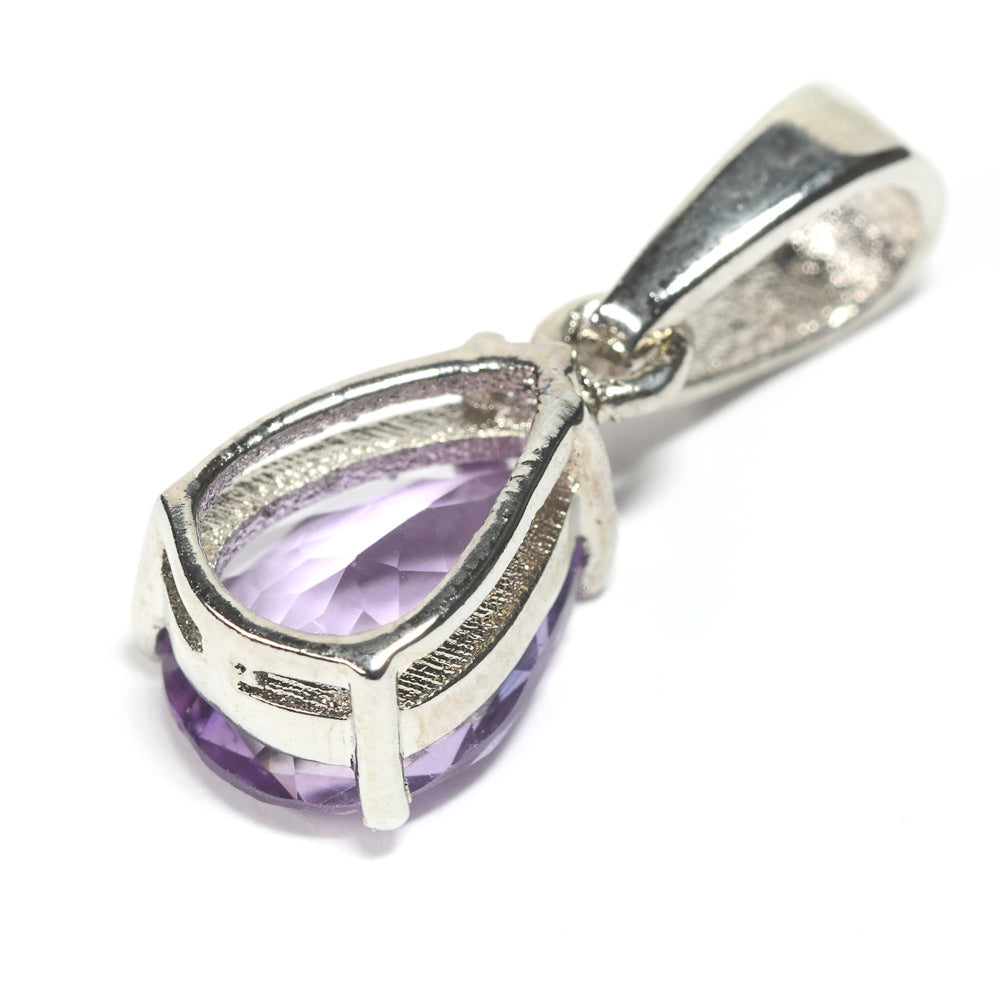 ラベンダーアメジスト ペアシェイプ・カット SV925 ペンダントトップ 9.7x6.8mm #RL079