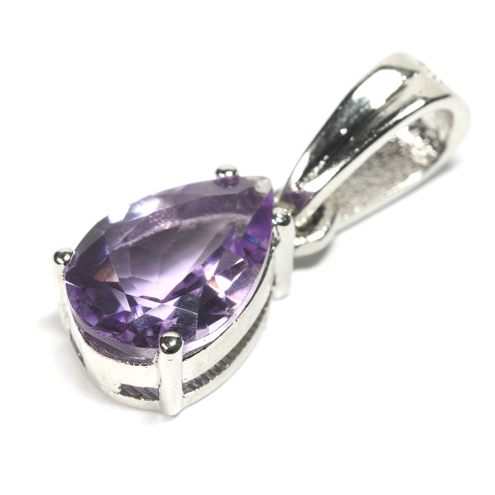 ラベンダーアメジスト ペアシェイプ・カット SV925 ペンダントトップ 9.7x7.0mm #RL080