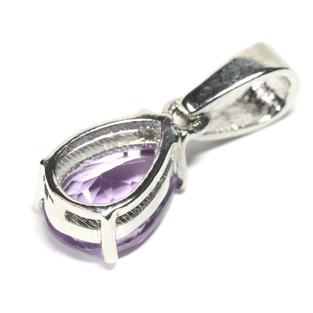 ラベンダーアメジスト ペアシェイプ・カット SV925 ペンダントトップ 9.7x7.0mm #RL080