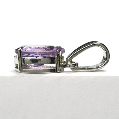 ラベンダーアメジスト ペアシェイプ・カット SV925 ペンダントトップ 9.7x7.0mm #RL080