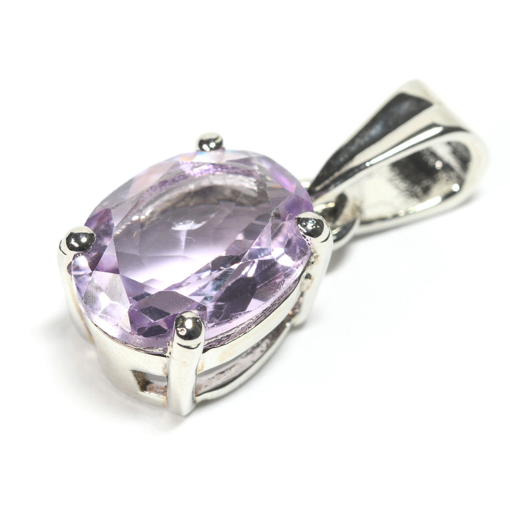 ラベンダーアメジスト オーバル・カット SV925 ペンダントトップ 10.0x7.9mm #RL081