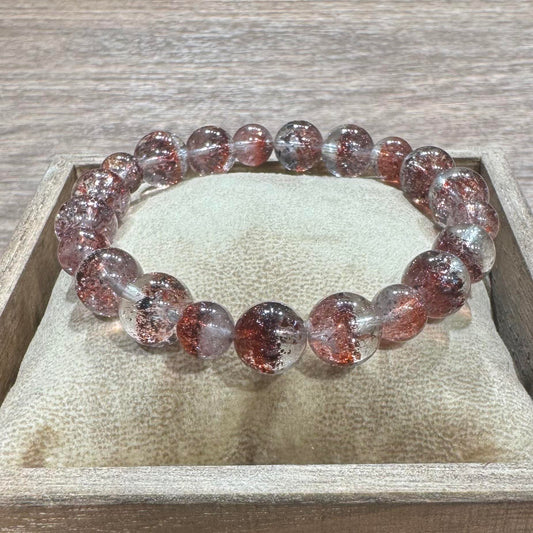 レピドクロサイトインクォーツ ブレスレット 8-10.5mm #RL146 - premium stone gallery