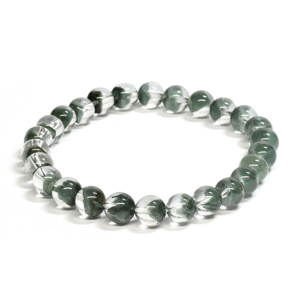 [限定販売] グリーンファントムクォーツ ブレスレット 7.5mm #RL150