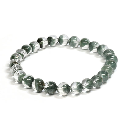 [限定販売] グリーンファントムクォーツ ブレスレット 7.5mm #RL150