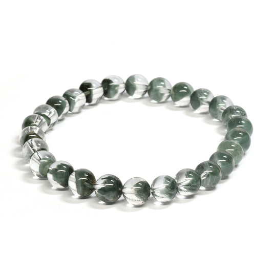 [限定販売] グリーンファントムクォーツ ブレスレット 7.5mm #RL150