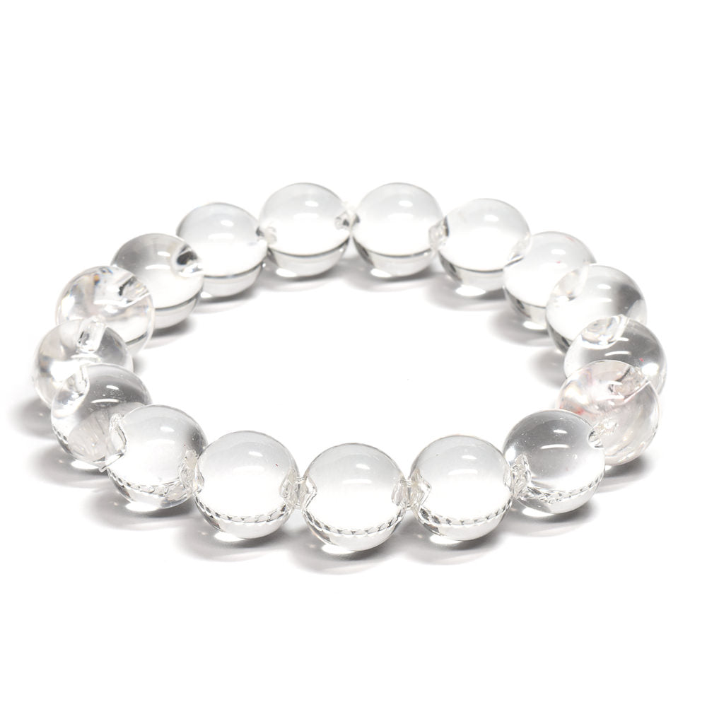 ＜The Floating Orbs＞天然水晶 ブレスレット 12.5mm #RL163