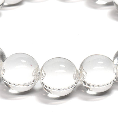 ＜The Floating Orbs＞天然水晶 ブレスレット 12.5mm #RL163