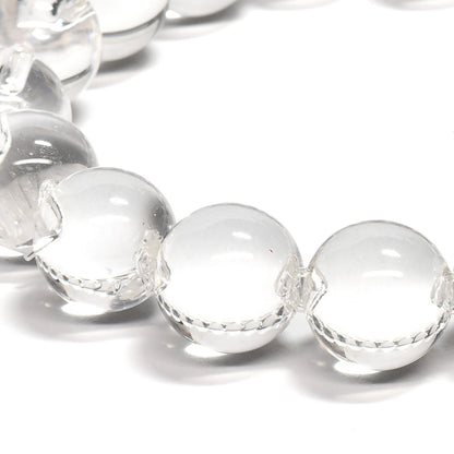 ＜The Floating Orbs＞天然水晶 ブレスレット 12.5mm #RL163