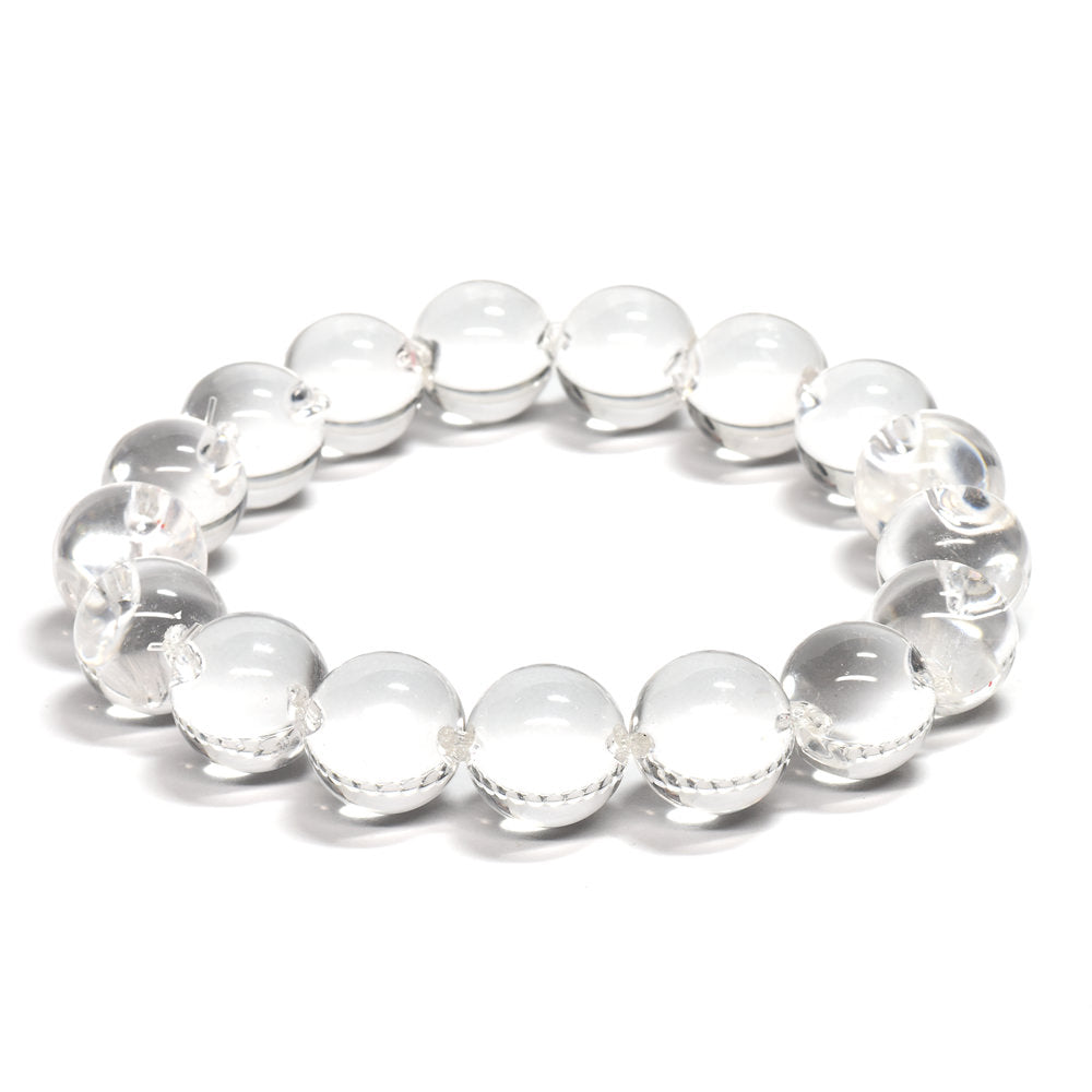 ＜The Floating Orbs＞天然水晶 ブレスレット 12-12.5mm #RL164