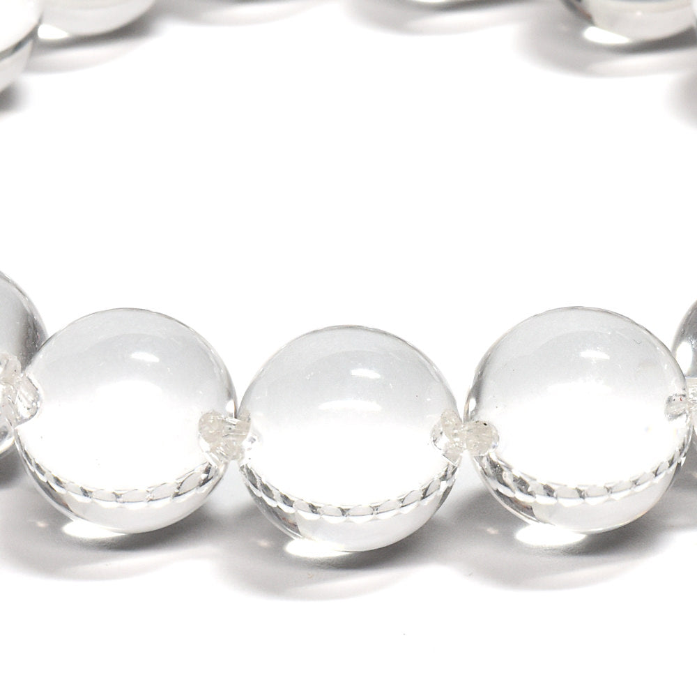 ＜The Floating Orbs＞天然水晶 ブレスレット 12-12.5mm #RL164