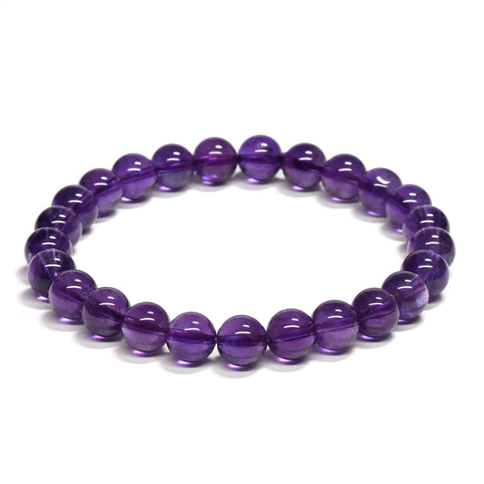 アメジスト ブレスレット 7mm #RL178 - premium stone gallery