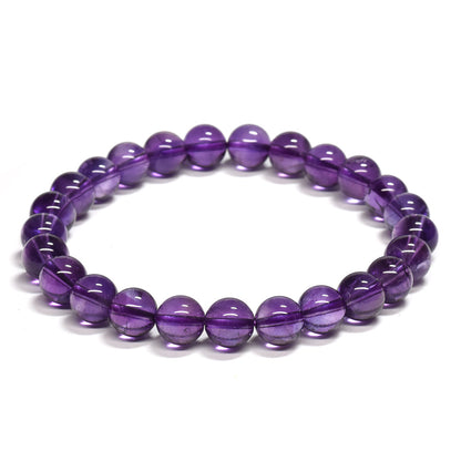 アメジスト ブレスレット 7mm #RL179 - premium stone gallery
