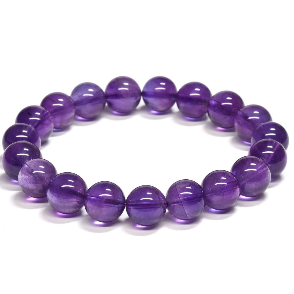 アメジスト ブレスレット 10.5mm #RL181 - premium stone gallery