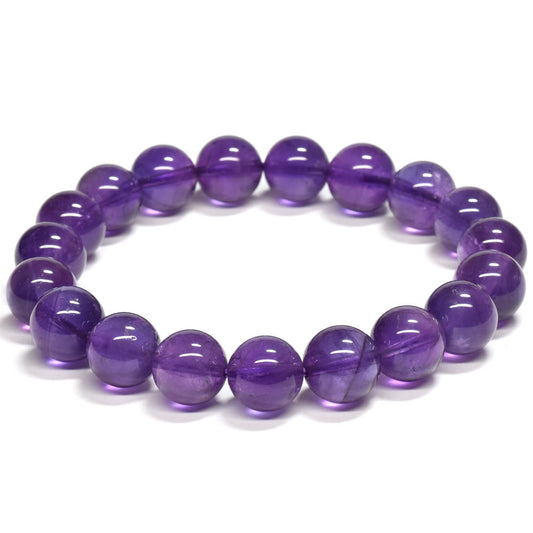 アメジスト ブレスレット 10mm #RL184 - premium stone gallery
