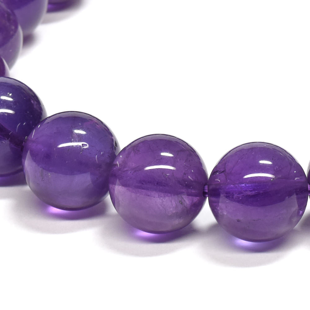 アメジスト ブレスレット 10mm #RL184