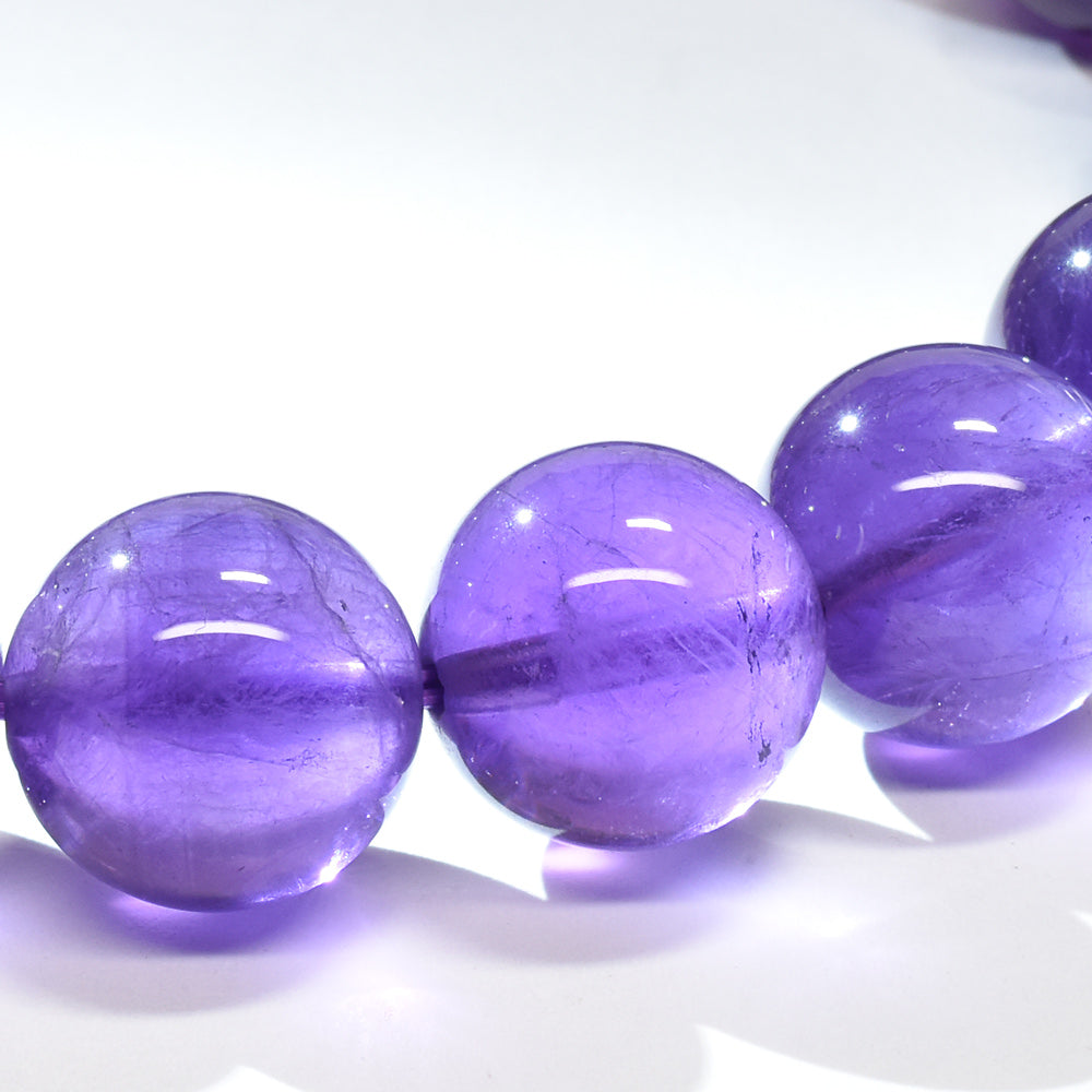 アメジスト ブレスレット 11.5mm #RL185