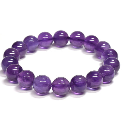 アメジスト ブレスレット 11.5mm #RL186 - premium stone gallery