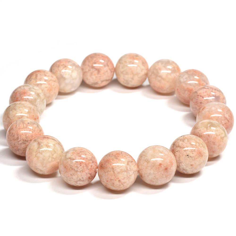 プルームアゲート ブレスレット 12.5mm #RL268