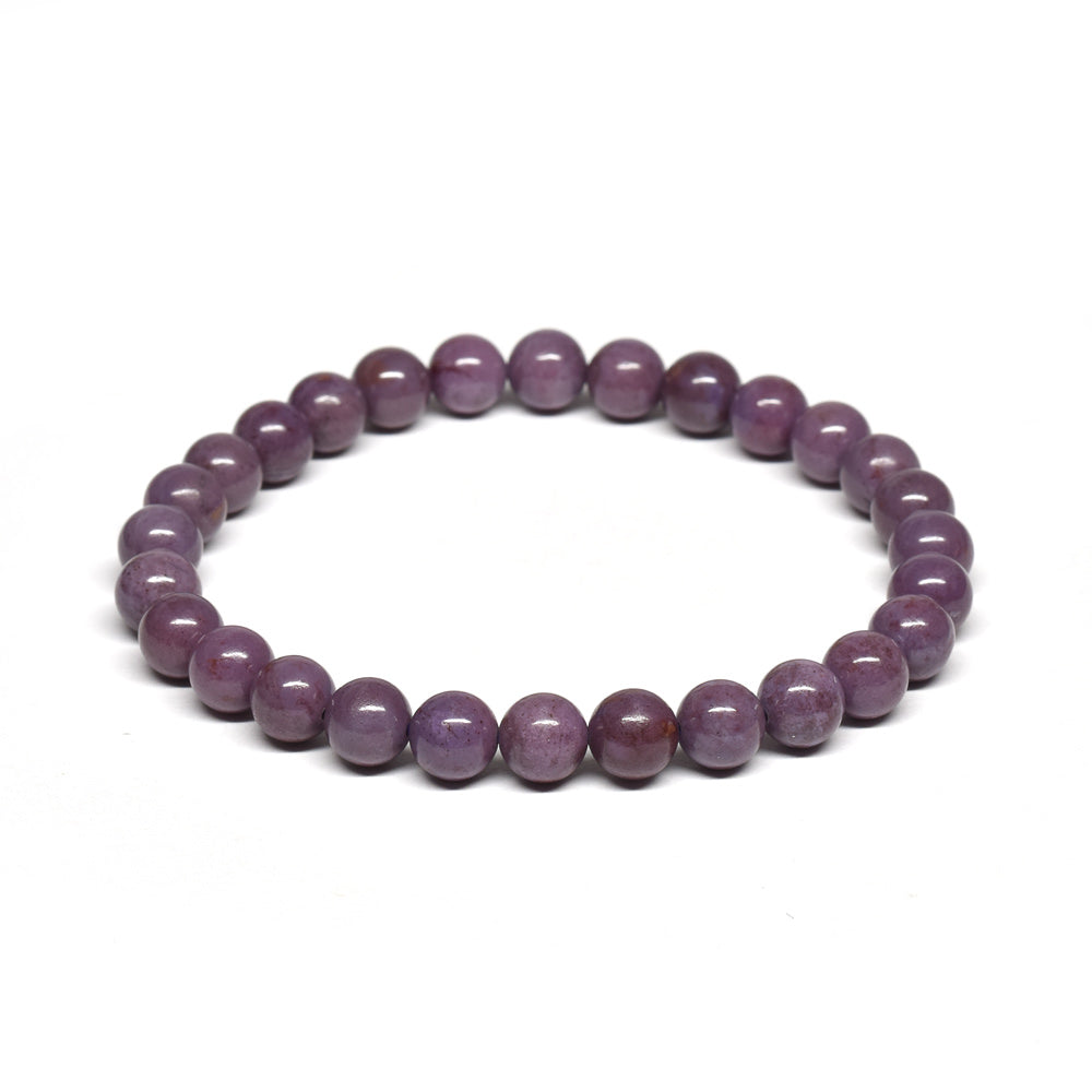トルコ翡翠（バイオレット・ジェード） ブレスレット 6.5mm #RL271