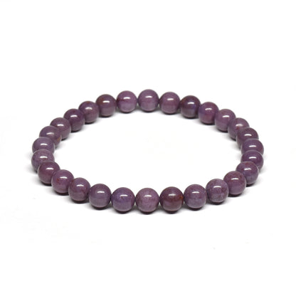 トルコ翡翠（バイオレット・ジェード） ブレスレット 6.5mm #RL271