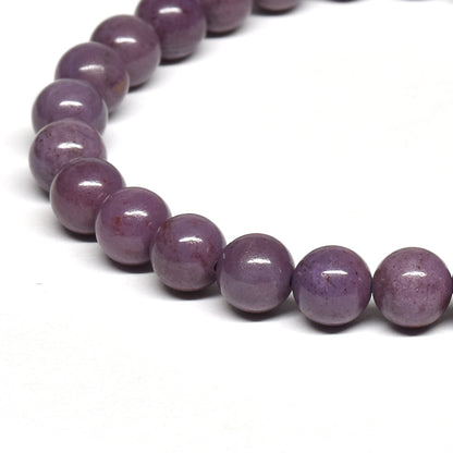 トルコ翡翠（バイオレット・ジェード） ブレスレット 6.5mm #RL271