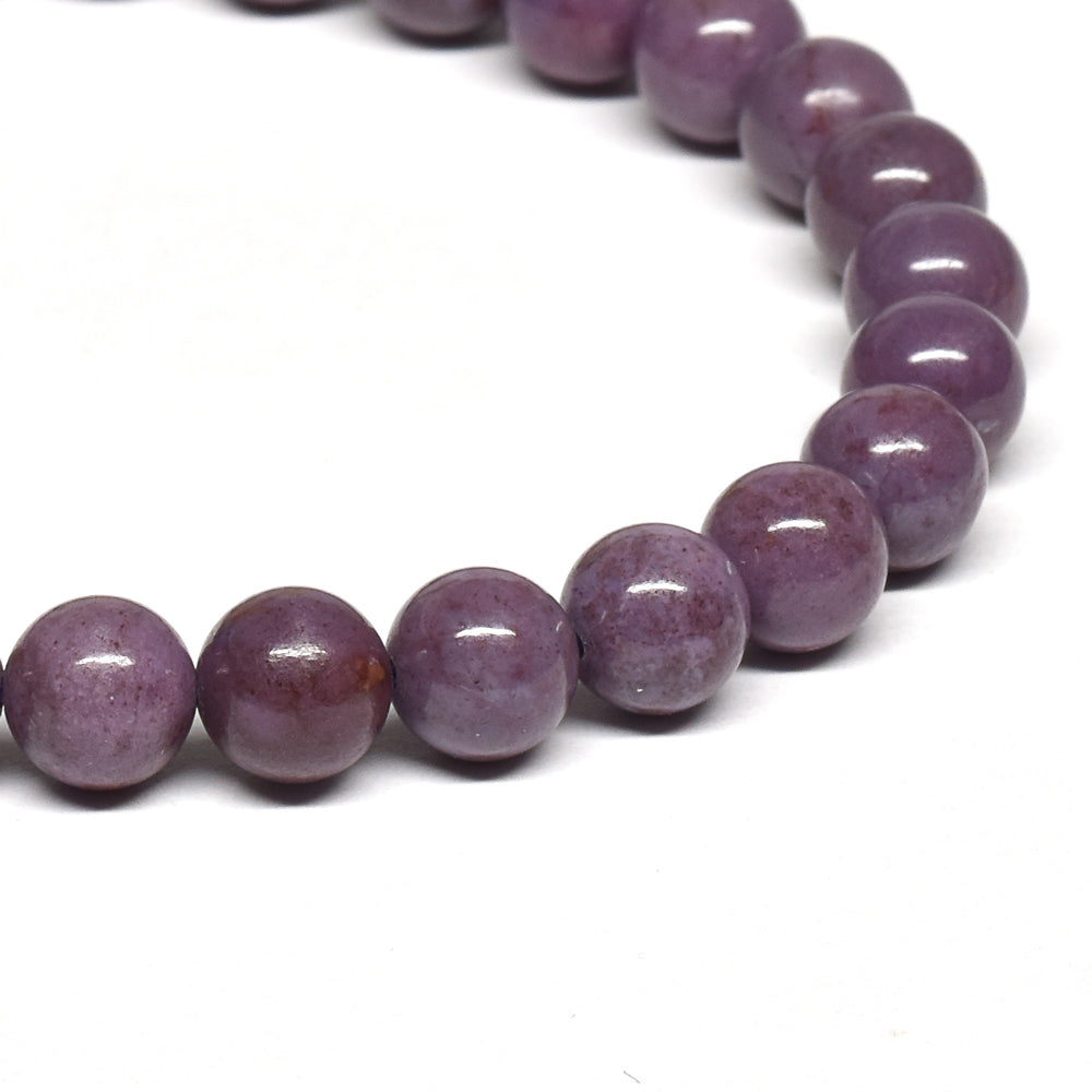 トルコ翡翠（バイオレット・ジェード） ブレスレット 6.5mm #RL271