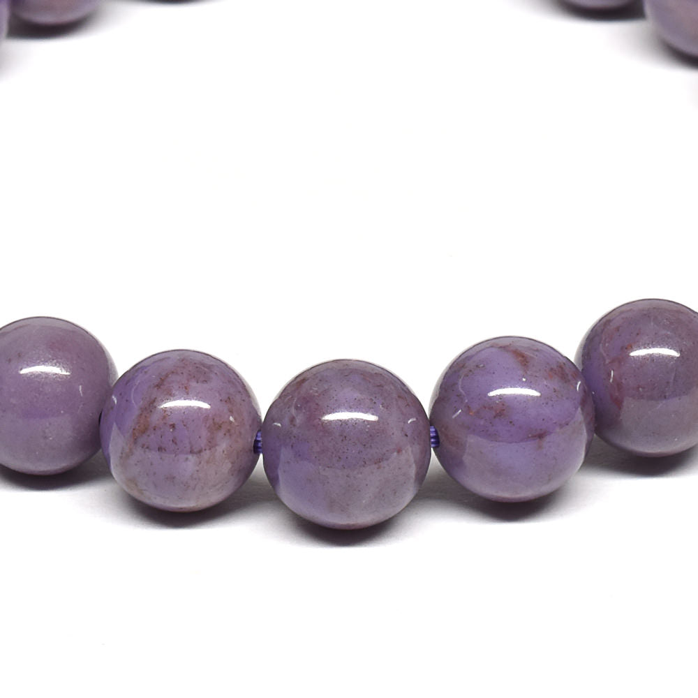 トルコ翡翠（バイオレット・ジェード） ブレスレット 8.5mm #RL272