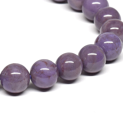 トルコ翡翠（バイオレット・ジェード） ブレスレット 8.5mm #RL272