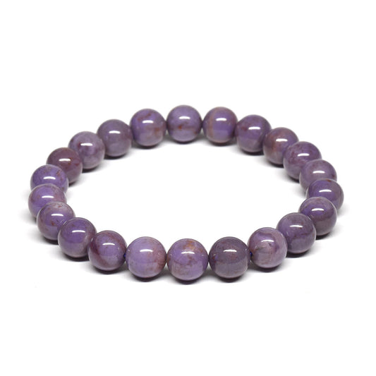 トルコ翡翠（バイオレット・ジェード） ブレスレット 8.5mm #RL273
