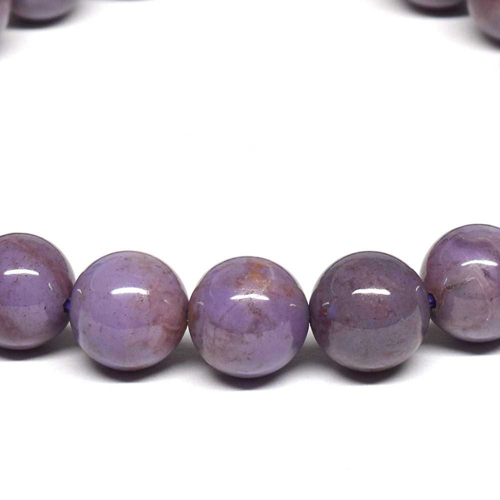 トルコ翡翠（バイオレット・ジェード） ブレスレット 8.5mm #RL273