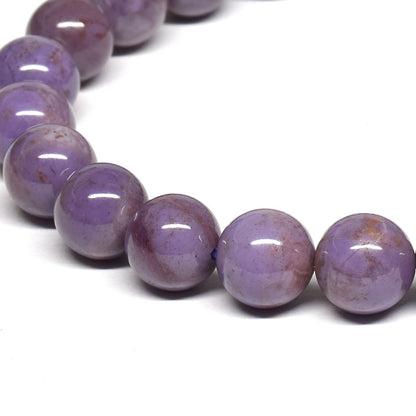 トルコ翡翠（バイオレット・ジェード） ブレスレット 8.5mm #RL273
