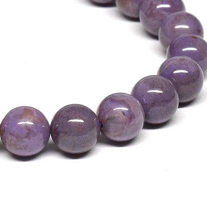 トルコ翡翠（バイオレット・ジェード） ブレスレット 8.5mm #RL273