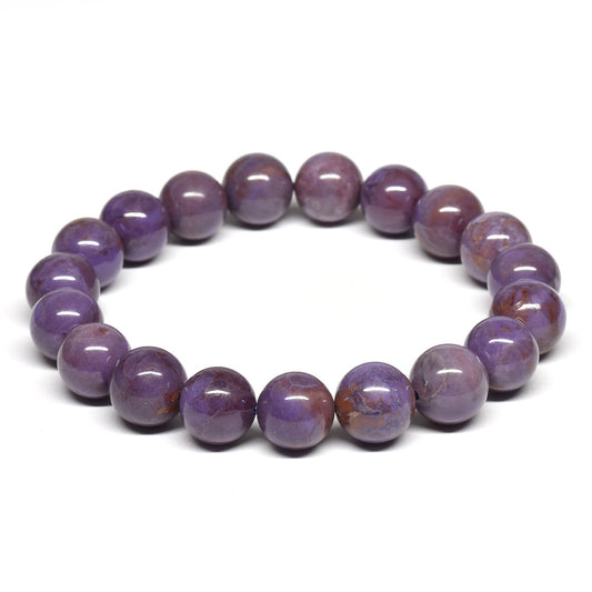 トルコ翡翠（バイオレット・ジェード） ブレスレット 10.5mm #RL274