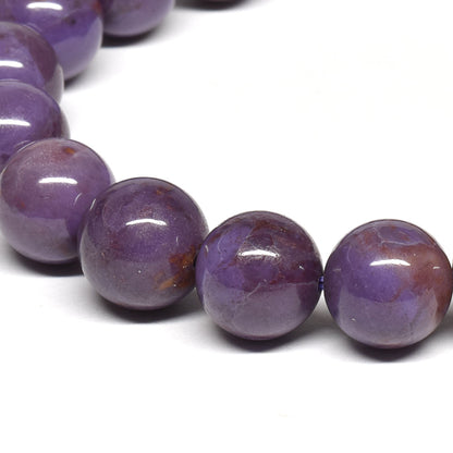 トルコ翡翠（バイオレット・ジェード） ブレスレット 10.5mm #RL274