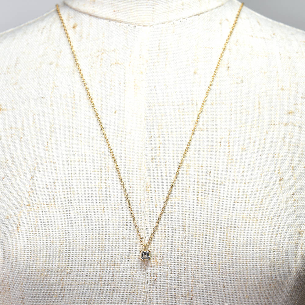 フェナカイト ネックレス 3.3x3.0x2.2mm #RM012