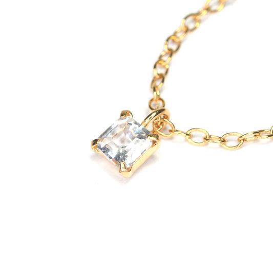 フェナカイト ネックレス 3.3x3.0x2.2mm #RM012