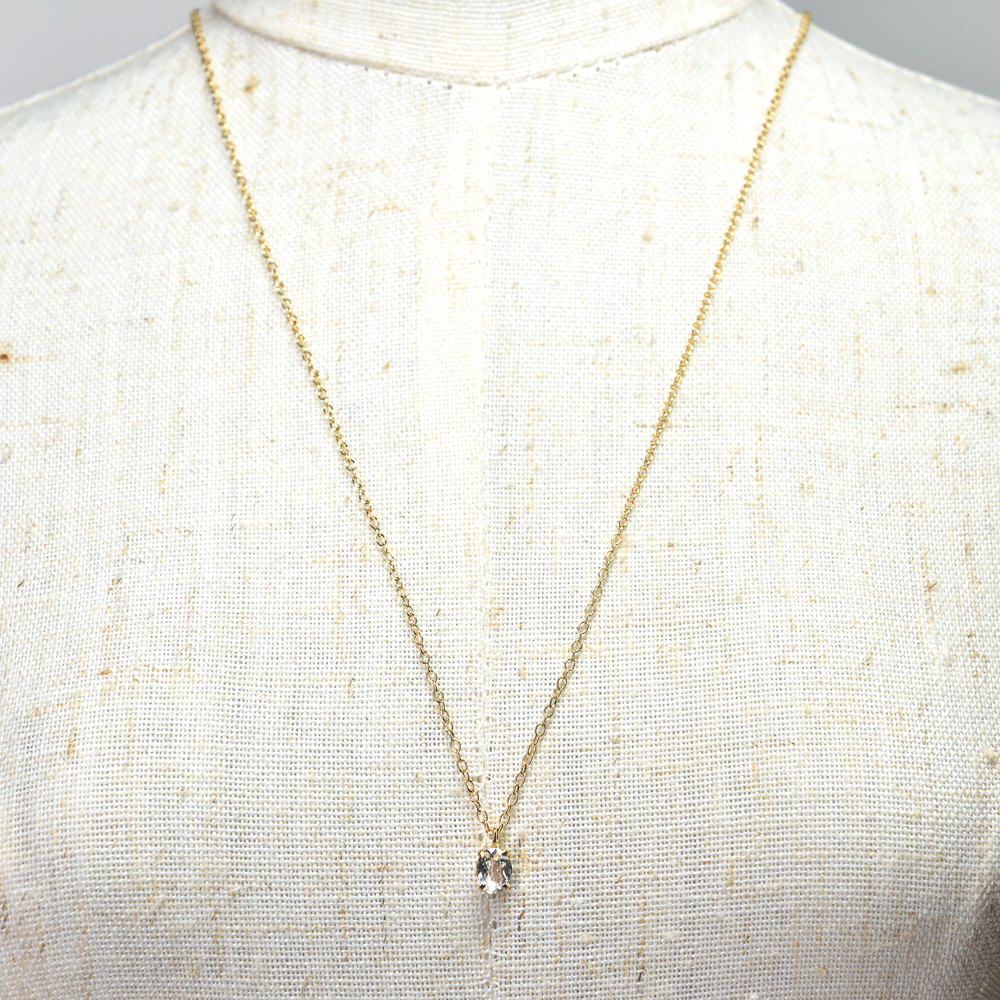 フェナカイト ネックレス 4.6x3.8x2.7mm #RM014