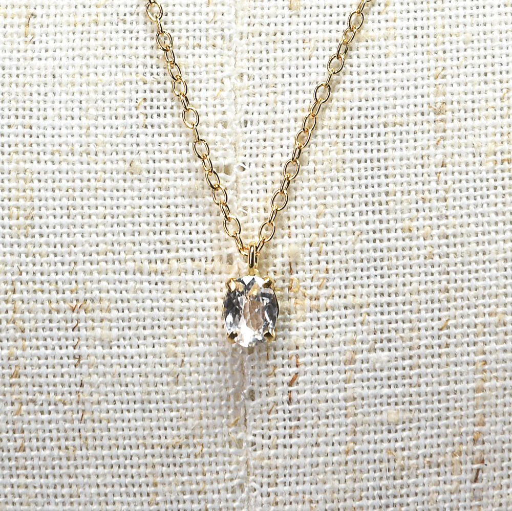 フェナカイト ネックレス 4.6x3.8x2.7mm #RM014