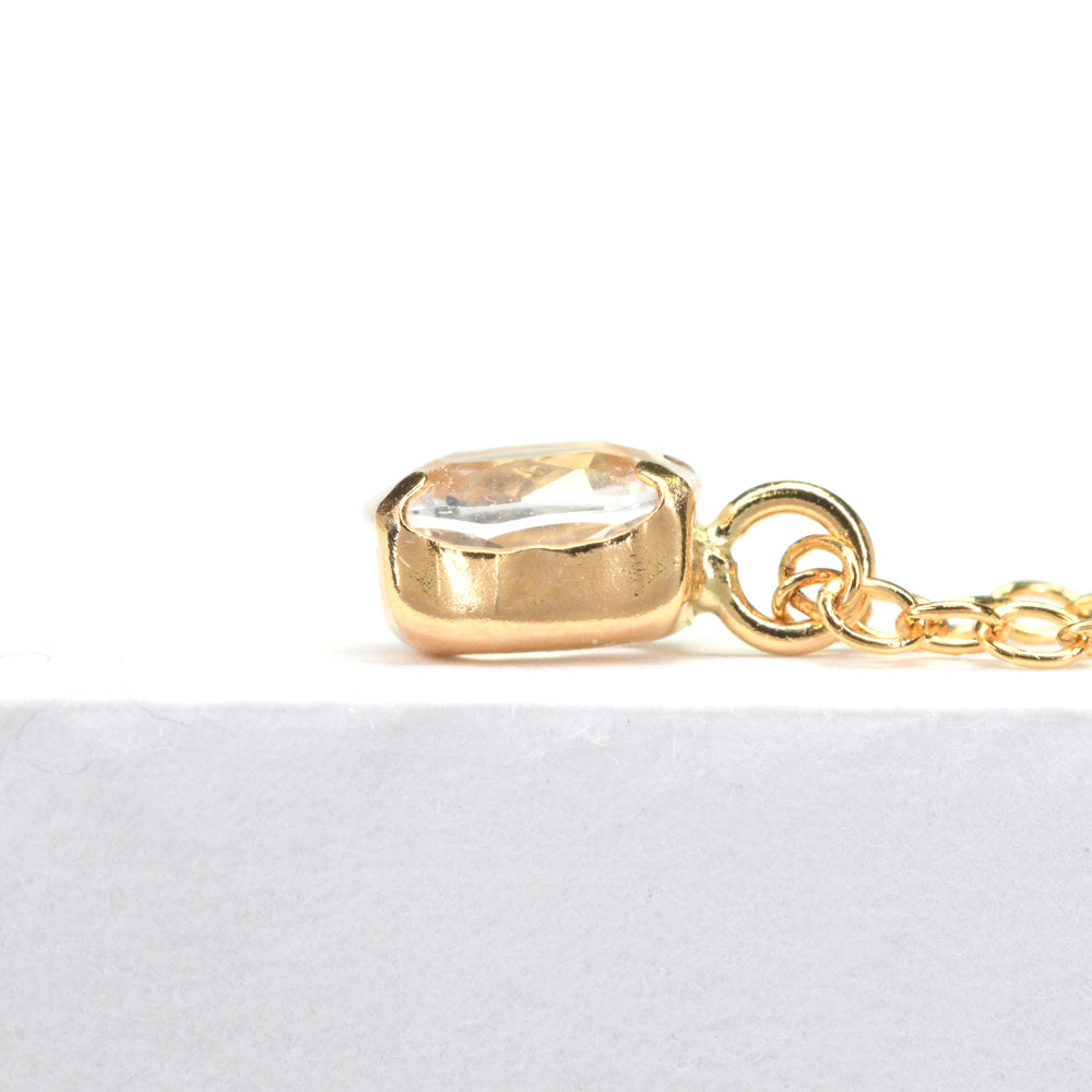 フェナカイト ネックレス 4.6x3.8x2.7mm #RM014