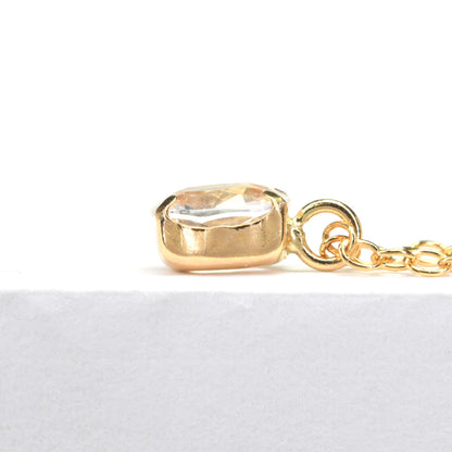 フェナカイト ネックレス 4.6x3.8x2.7mm #RM014