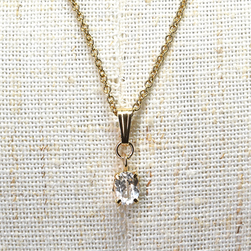 フェナカイト ペンダントトップ 4.4x3.8mm #RM015