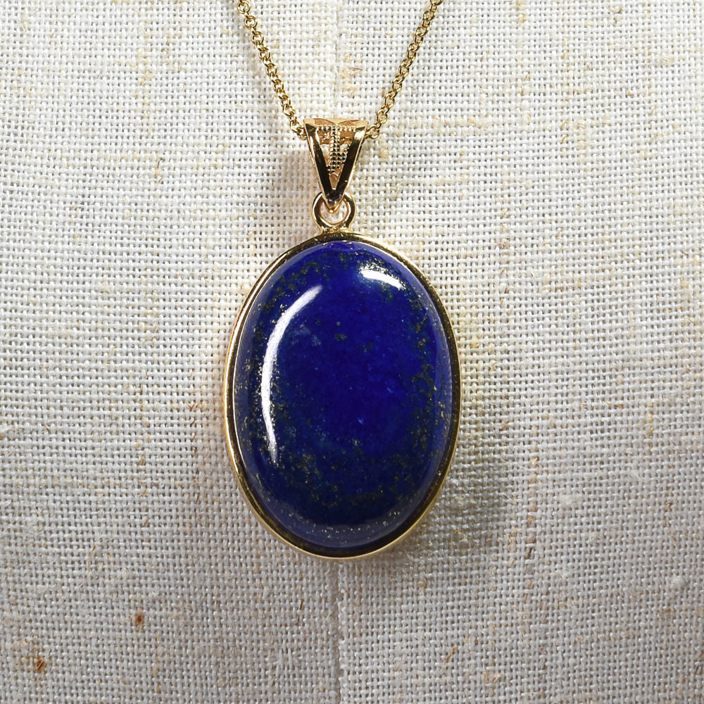 ラピスラズリ  ペンダントトップ 24.8x17.8x7.6mm #RM016