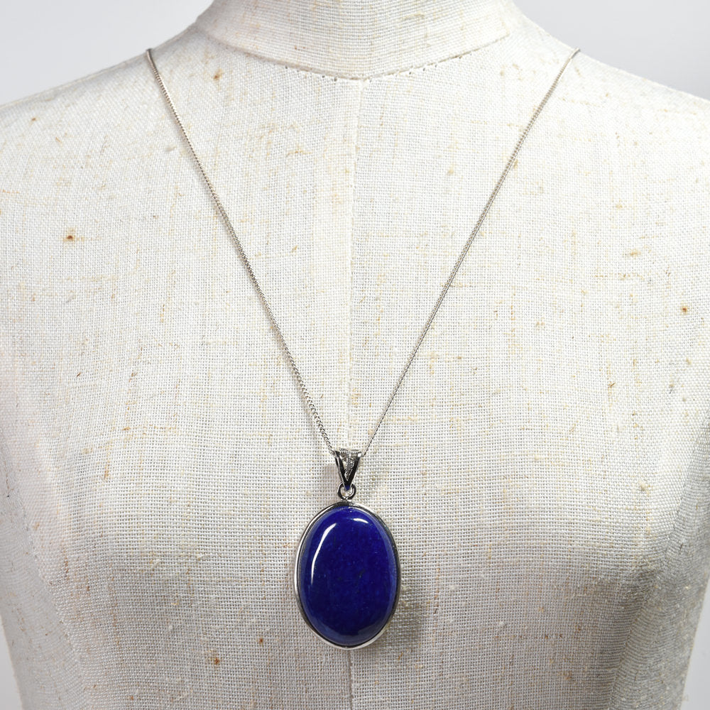 ラピスラズリ  ペンダントトップ 24.7x17.9x7.5mm #RM017