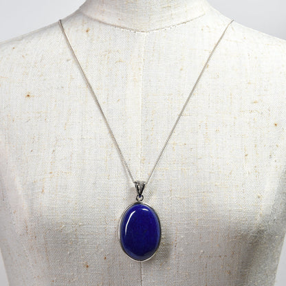 ラピスラズリ  ペンダントトップ 24.7x17.9x7.5mm #RM017