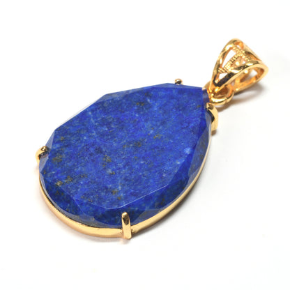 ラピスラズリ  ペンダントトップ 25x18x4.4mm #RM019