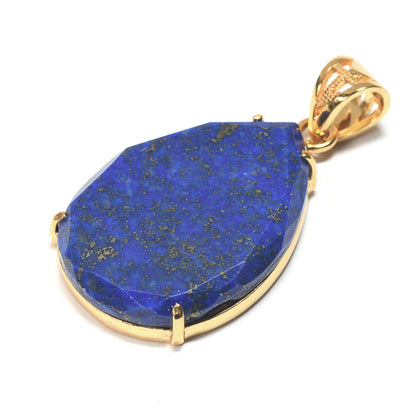 ラピスラズリ  ペンダントトップ 25x18x4.8mm #RM020